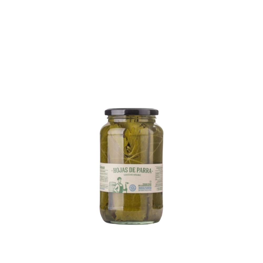 HOJAS DE PARRA ELEGIDAS AL NATURAL *500G KOSHER