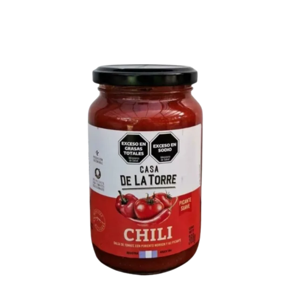 SALSA DE TOMATE CHILI *360G CASA DE LA TORRE