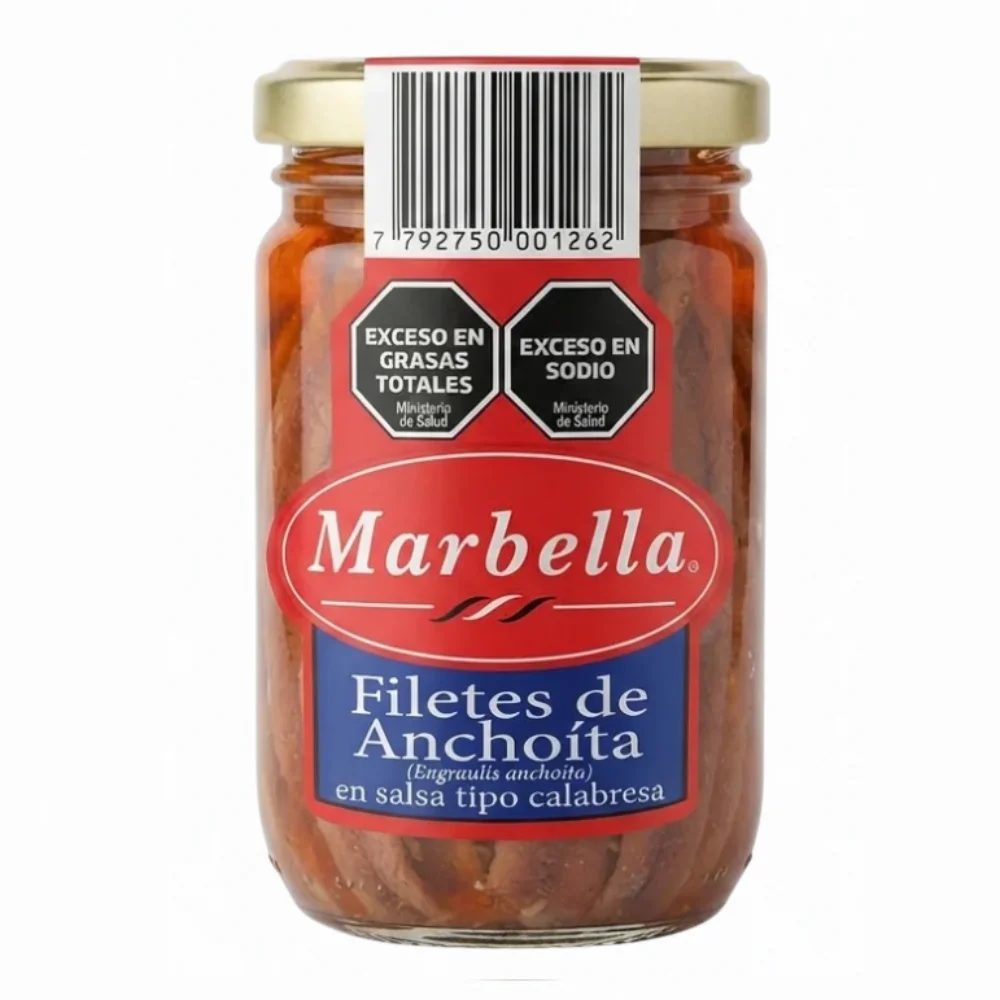 Filet de Anchoitas a la Calabresa 90G Marbella