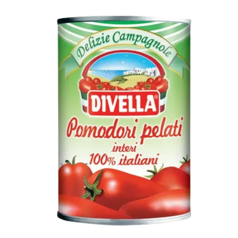 Pomodori Pelati 400G Lata Divella