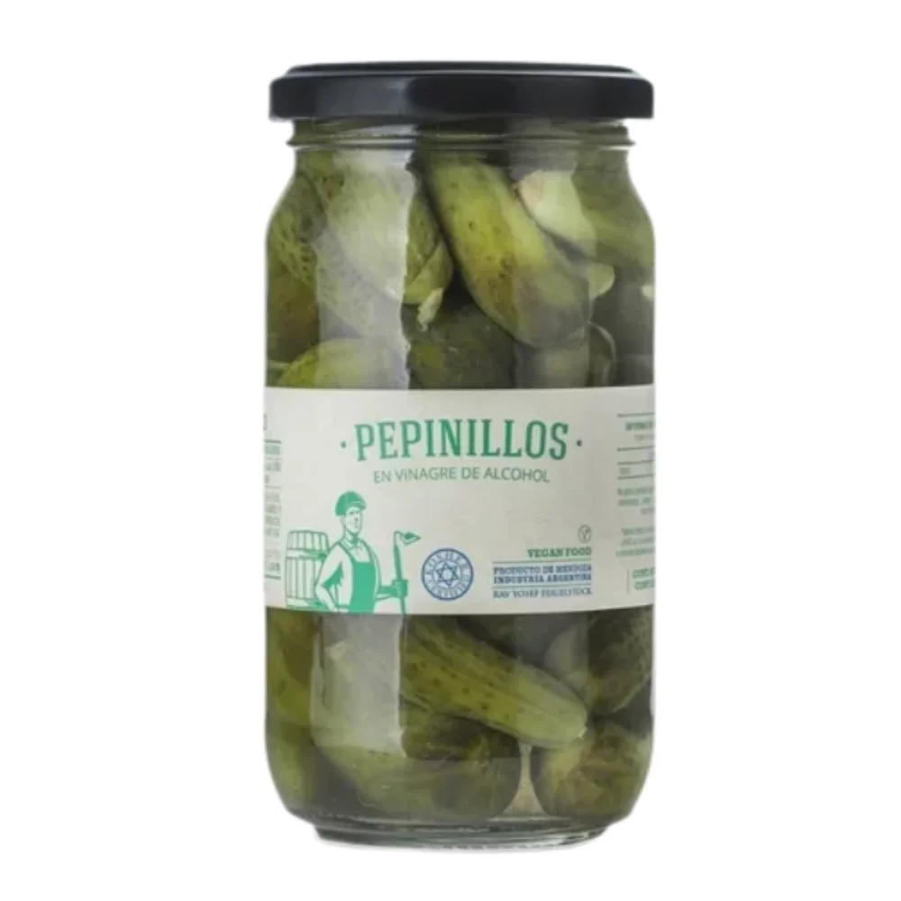 Pepinillos en Vinagre de Alcohol 310G Kosher