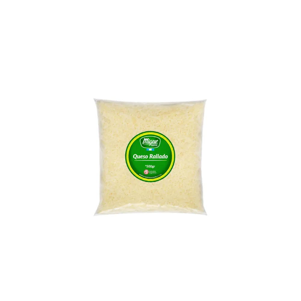 PARMESANO RALLADO *500GR HEBRAS MIGUE