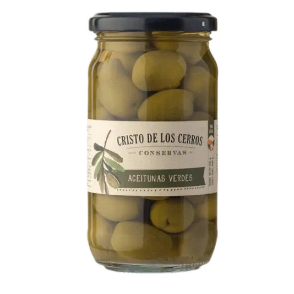 Aceitunas Verdes en Salmuera 300G Cristo