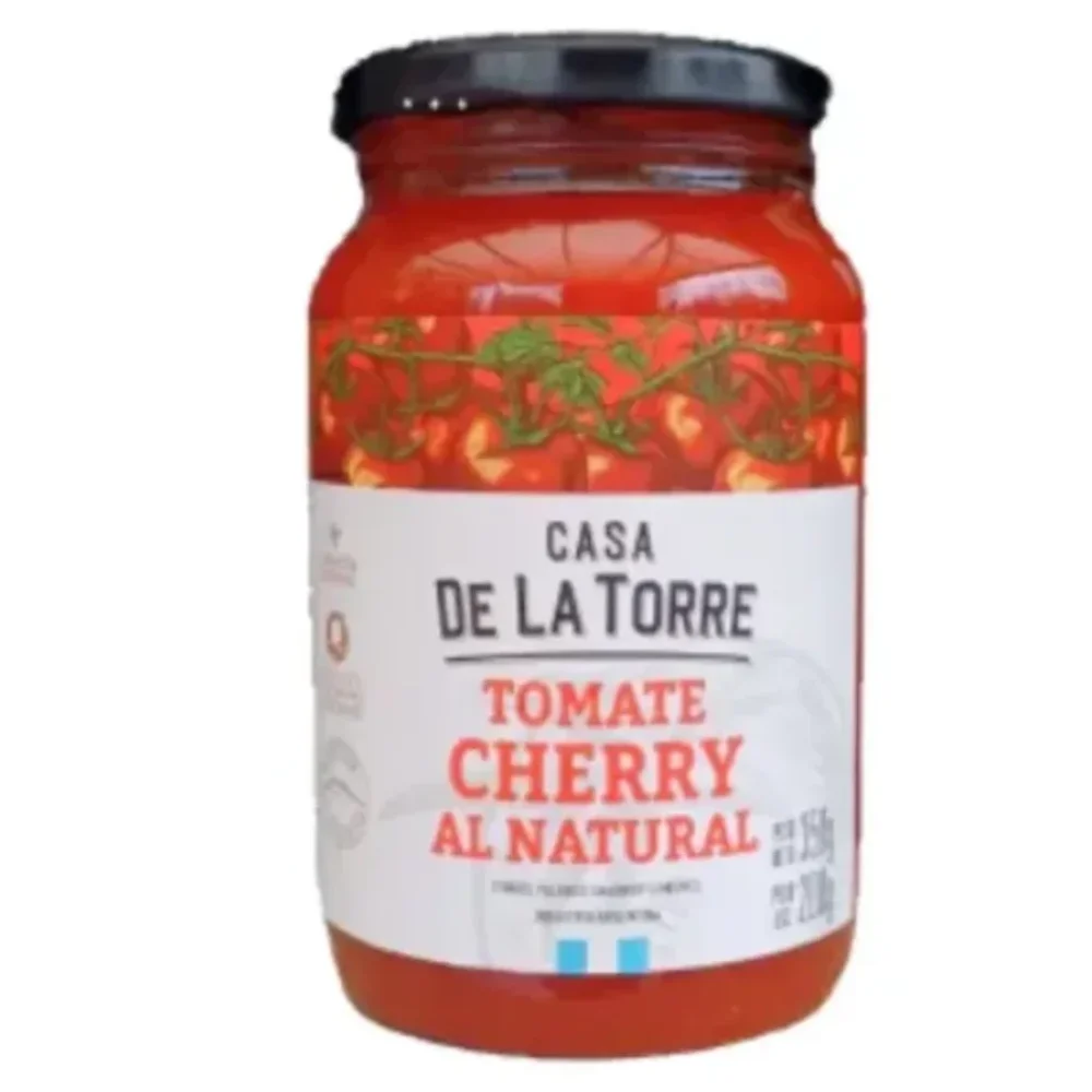 TOMATE CHERRY AL NATURAL *360GR CASA DE LA TORRE