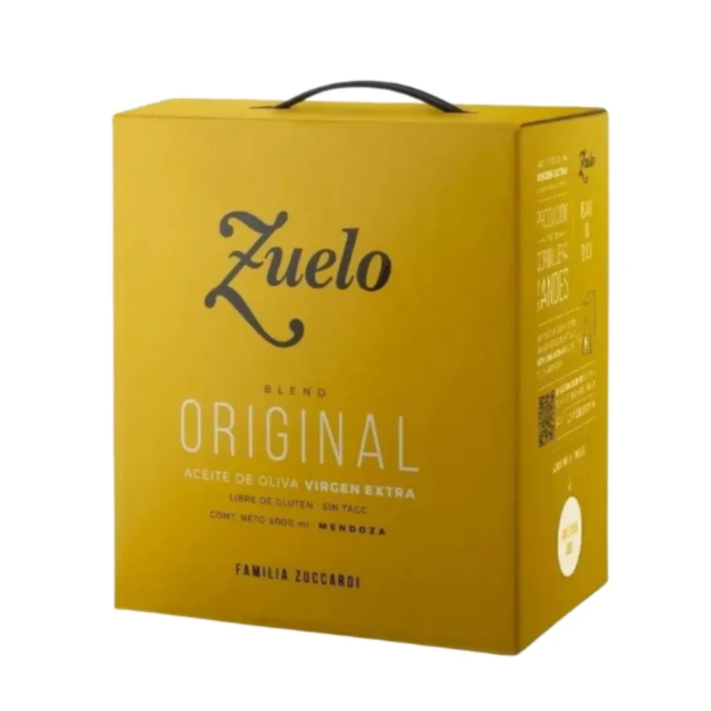 R2) Aceite de Oliva V.E. Original 5L Bag In Box Zuelo