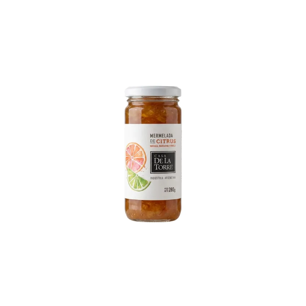 MERMELADA DE CITRUS (NAR-POM-MAND) *280G CASA DE LA TORRE