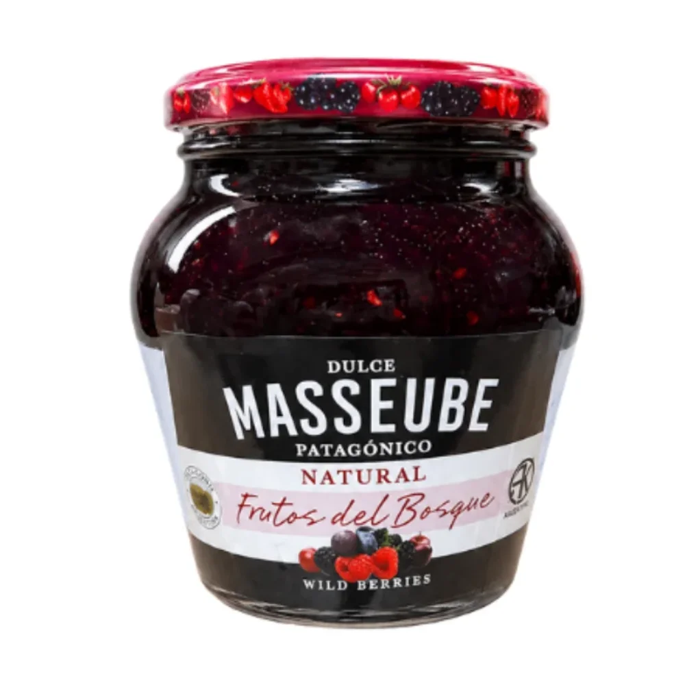 Dulce de Frutos del Bosque Natural 350GR Masseube