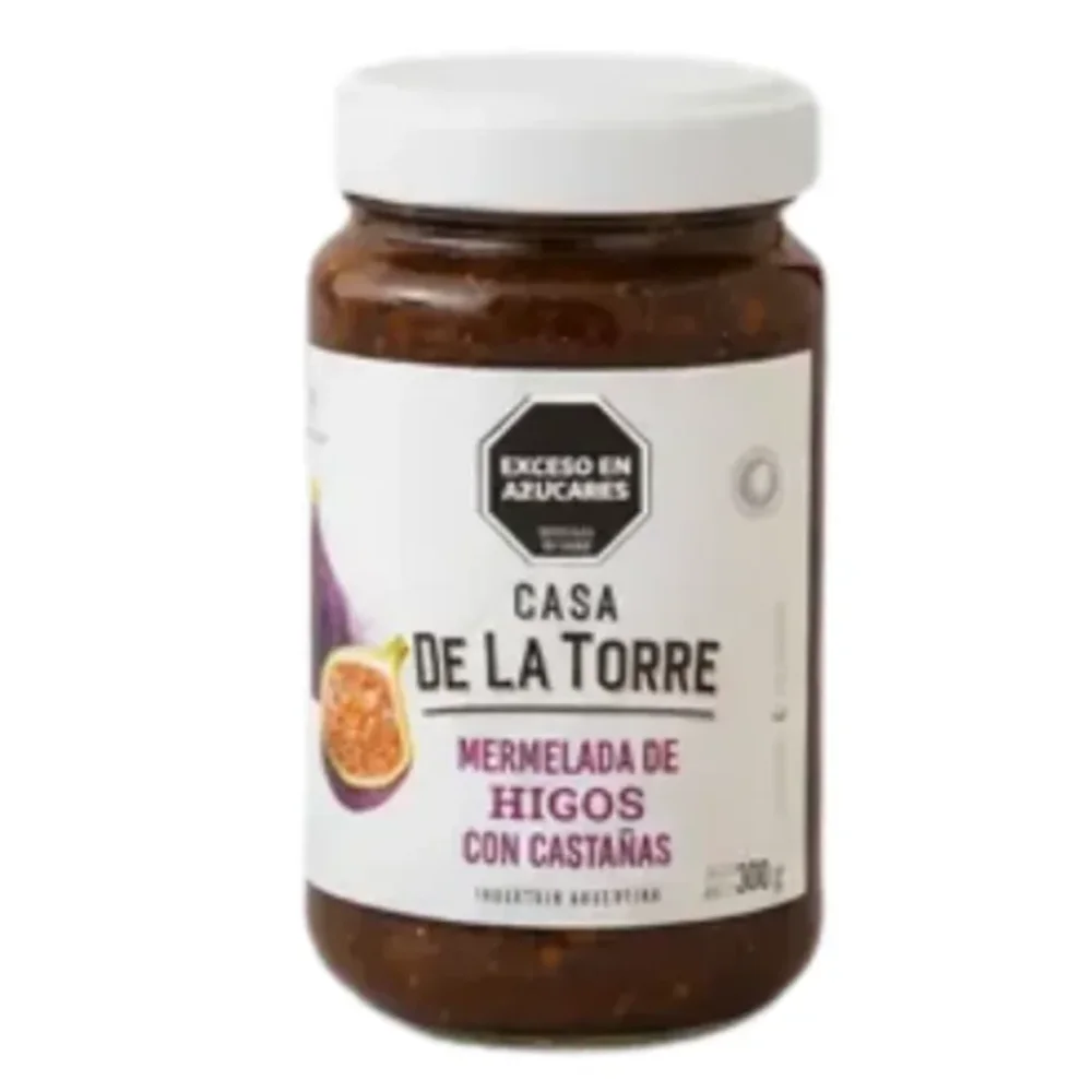 Mermelada de Higo con Castañas (recetas Caseras) 380G Casa de la Torre
