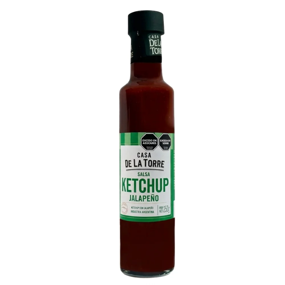 Salsa Ketchup Jalapeño 250G Casa de la Torre
