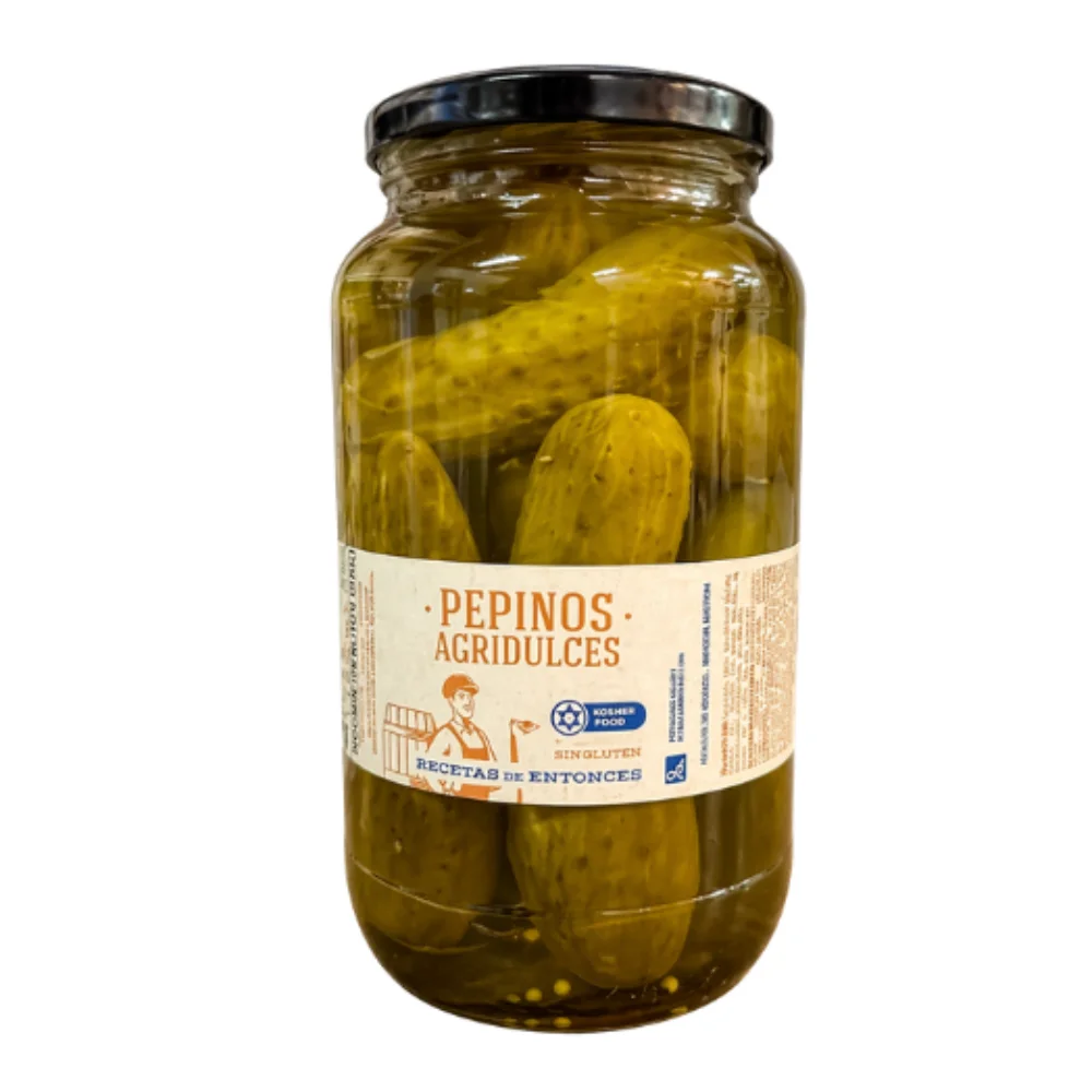 Pepinos Agridulces 650G Kosher