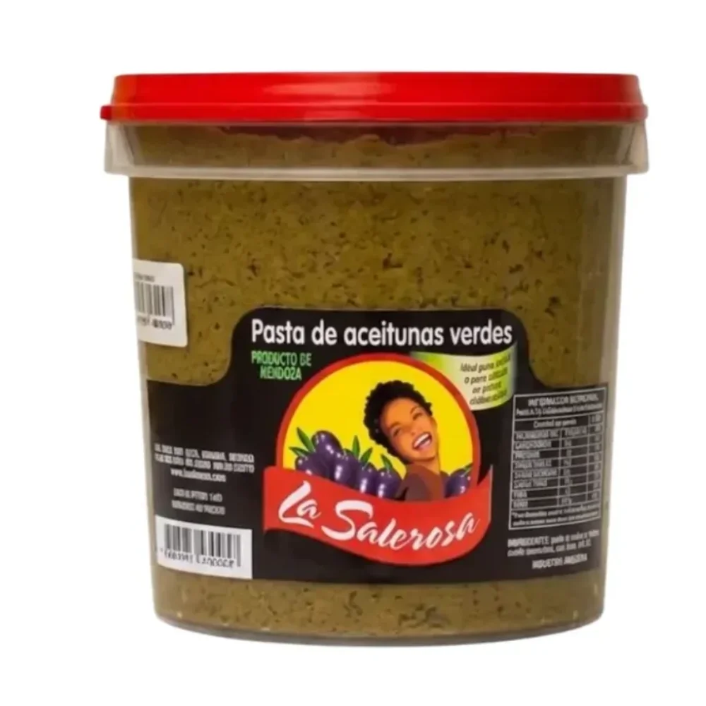 Pasta de Aceituna Verde 8KG la Salerosa