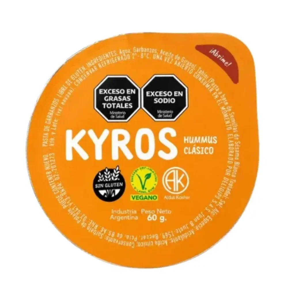 HUMMUS CLASICO *60G KYROS