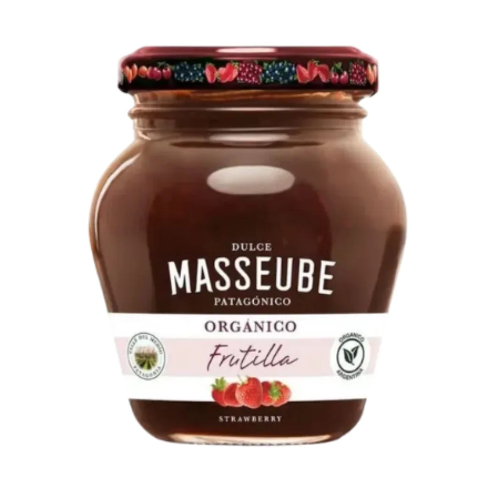 DULCE DE FRUTILLA ORGANICO/NATURAL *350G MASSEUBE