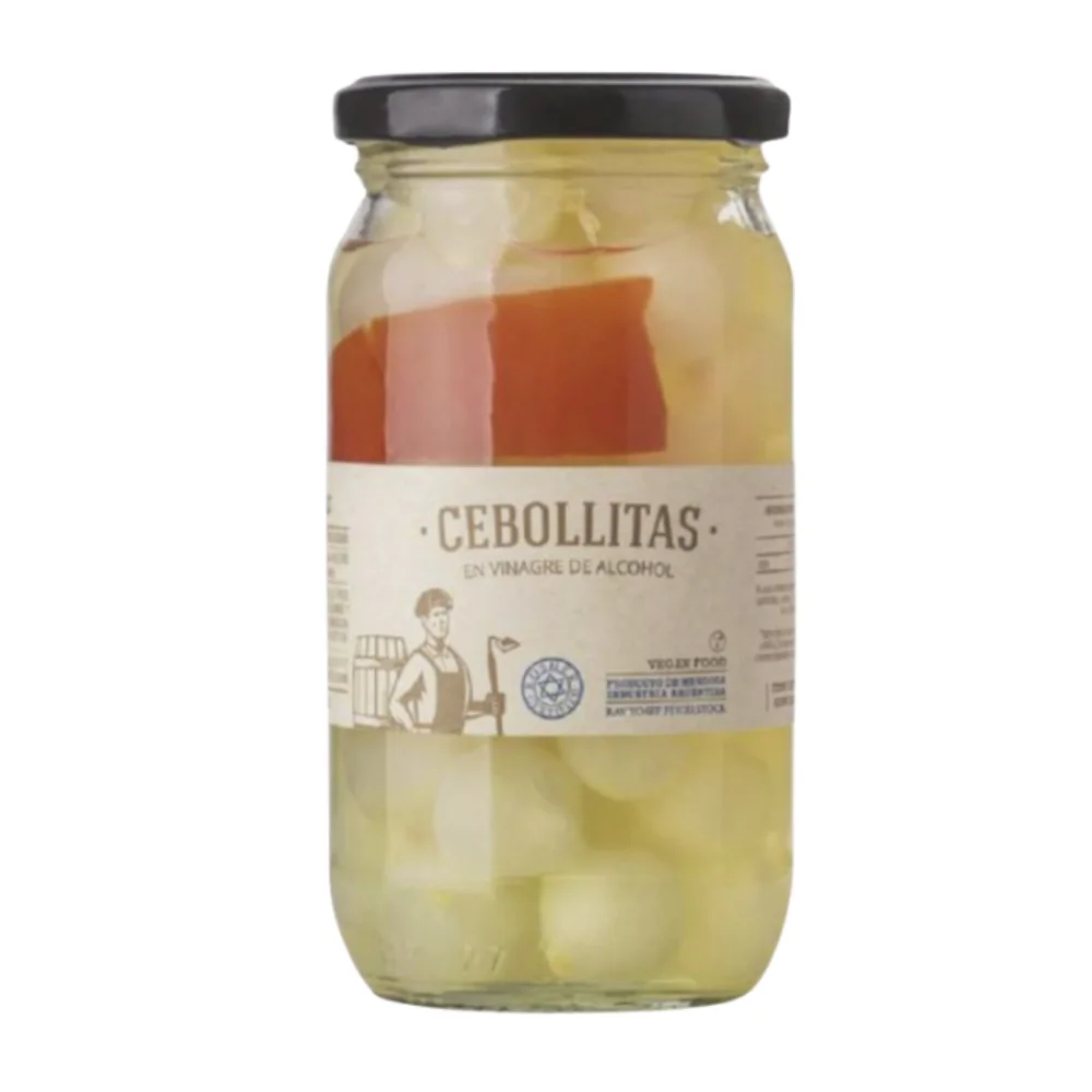 R2) Cebollitas en Vinagre de Alcohol 310G Kosher