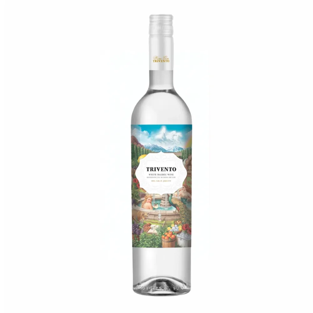 Trivento del Gran Jardin Wine Gin White Malbec 750ML