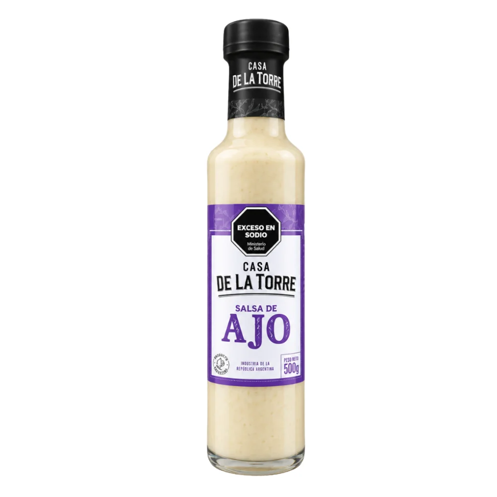 Salsa de Ajo 250G Casa de la Torre
