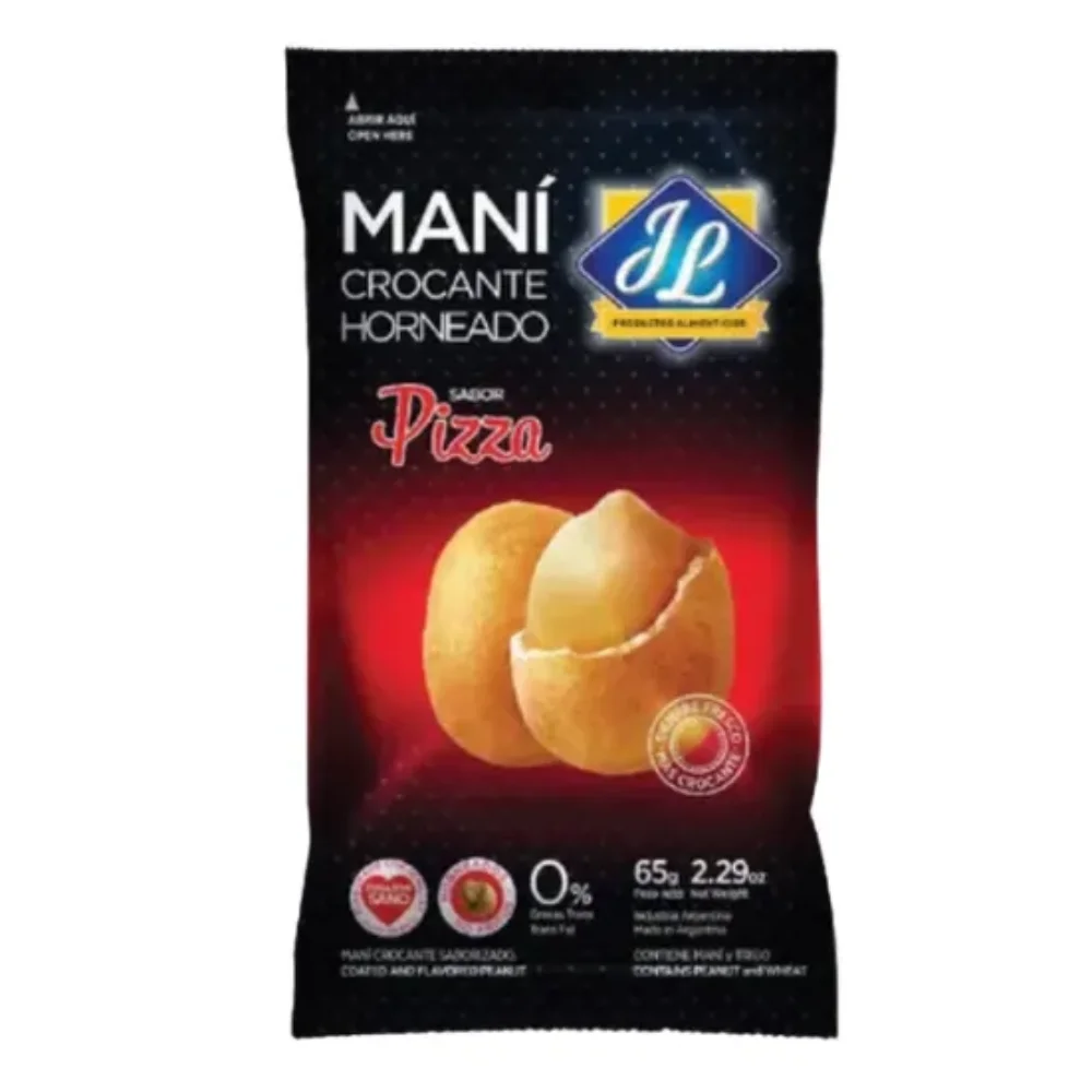Mani Crocante Pizza 65G Jl