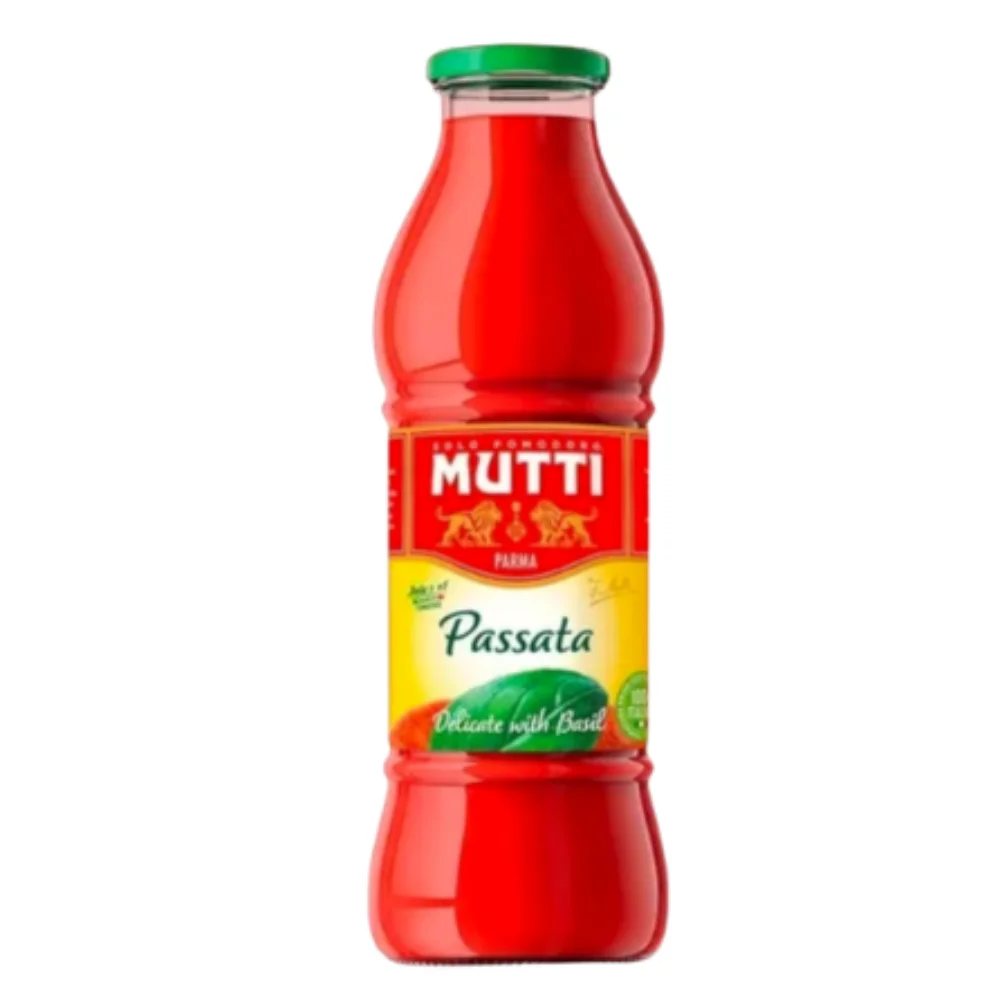 Passata con Basilico 400G Vidrio Mutti