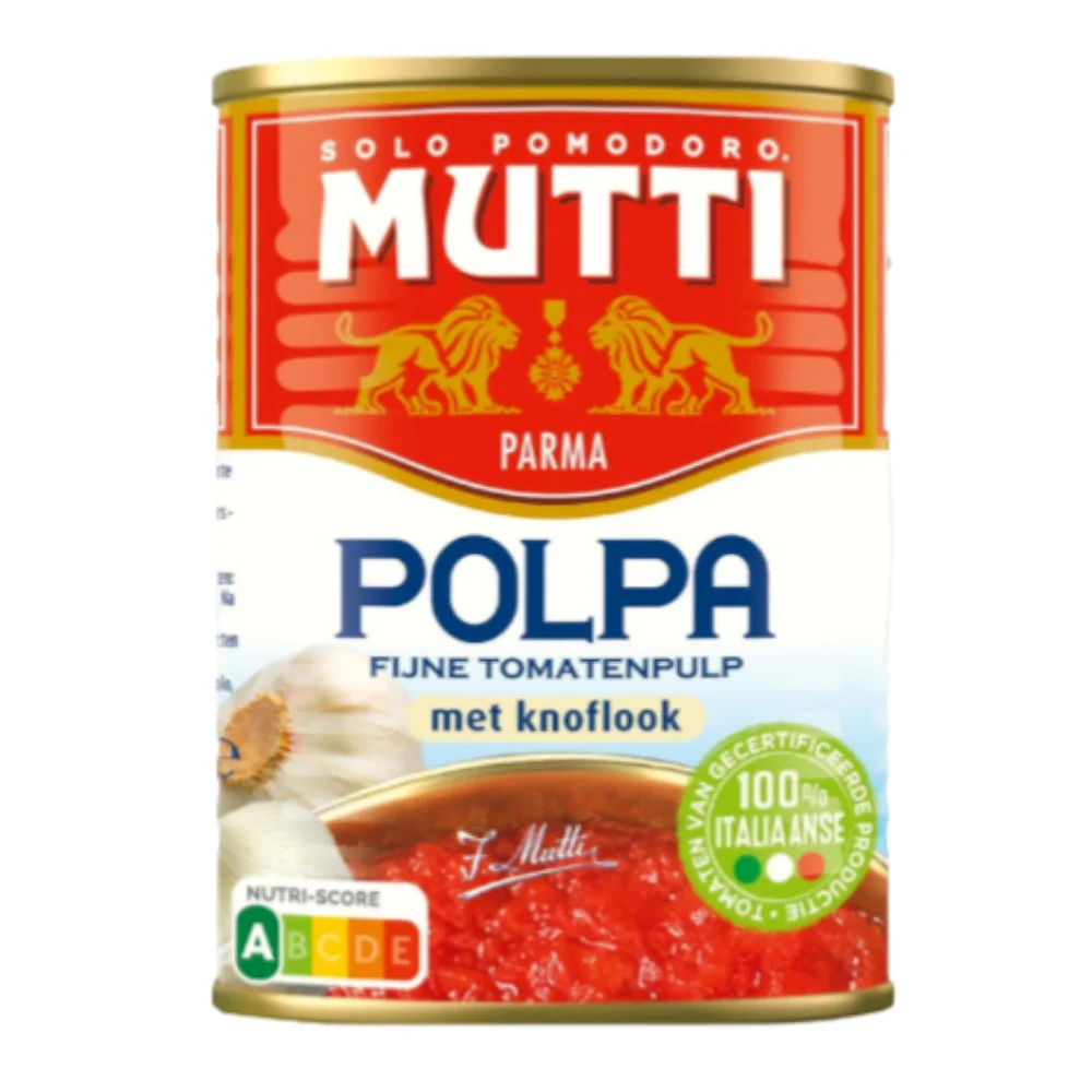 Polpa Aglio Finissima Lata 400G Mutti
