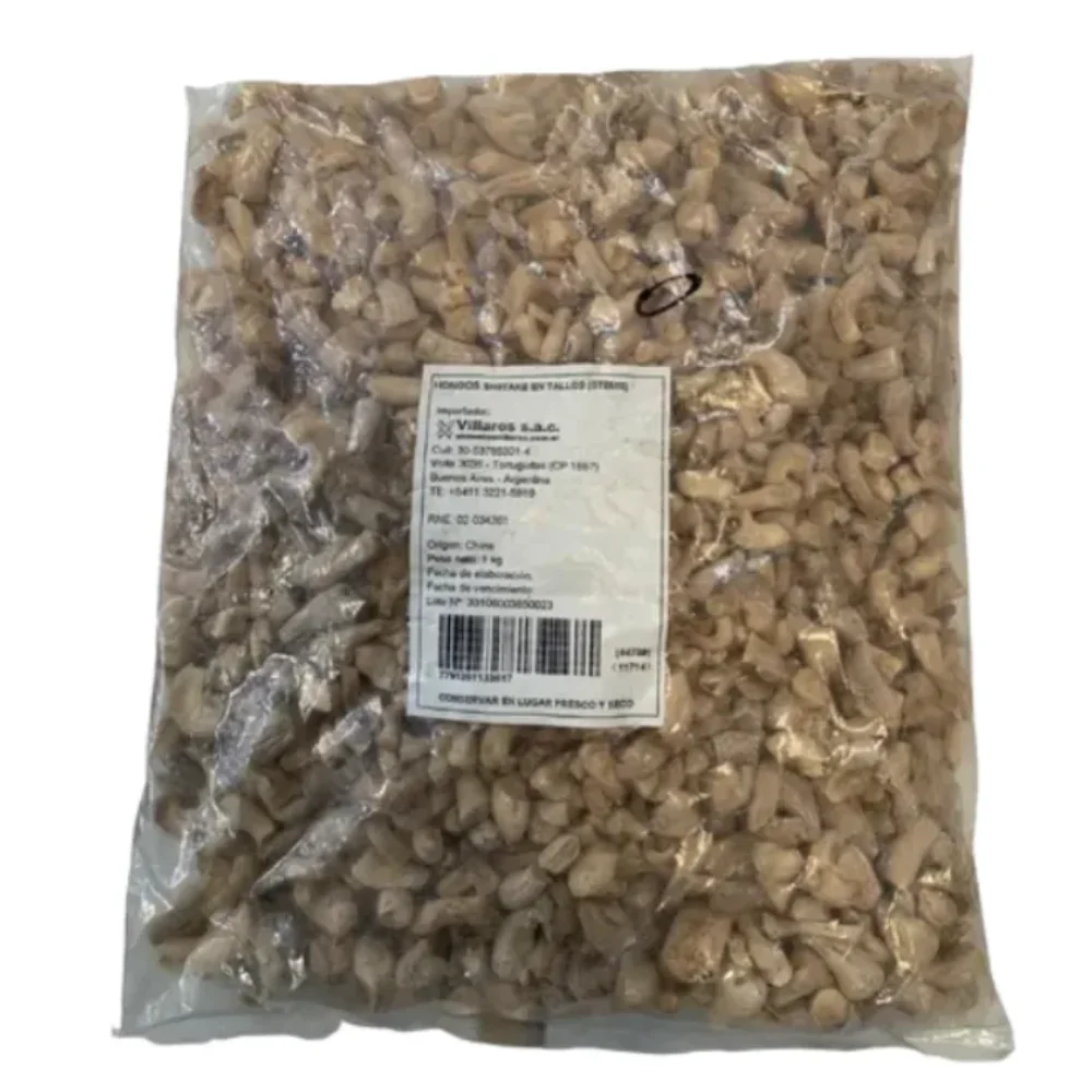 Hongos Shiitake en Tallos 1KG Villares