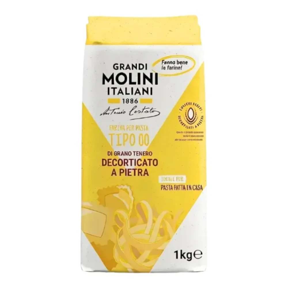 R2) HARINA PIZZA ANTIGRUMI PASTA *1KG GRANDI MOLINI