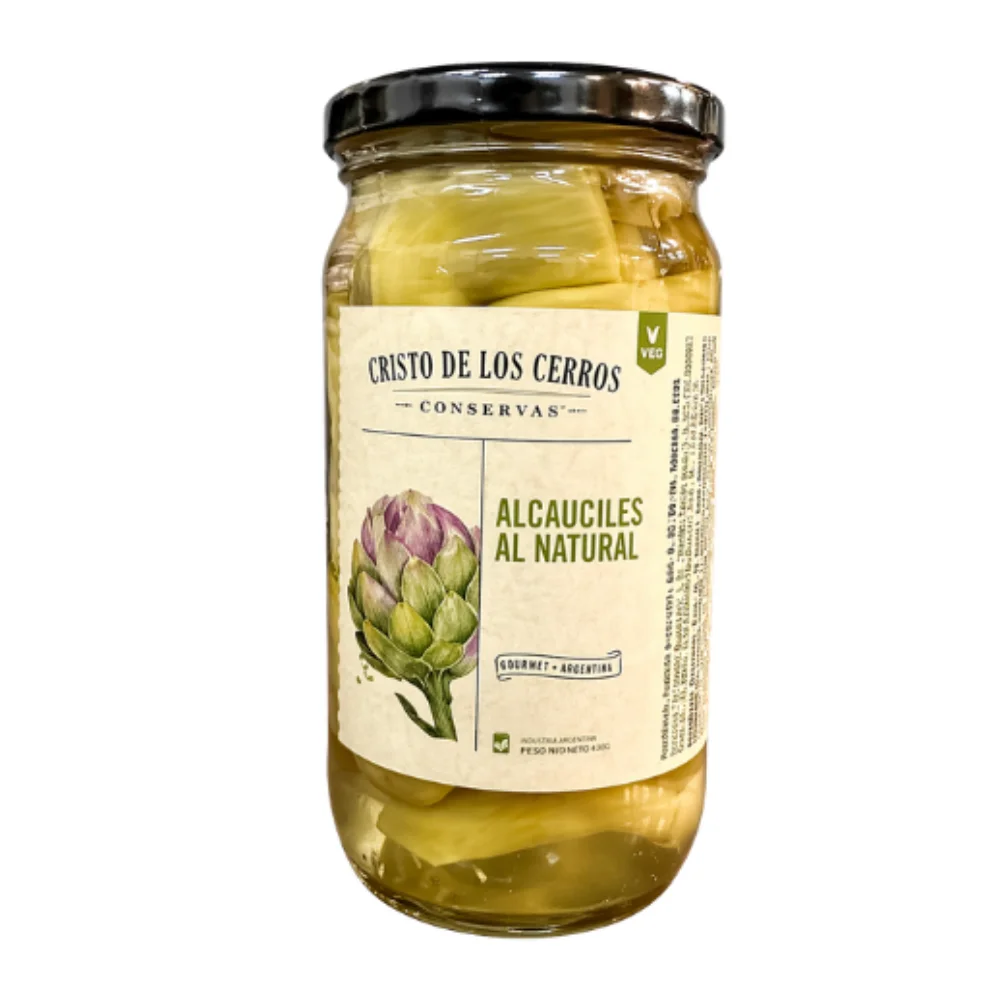 Alcauciles al Natural 300G Cristo