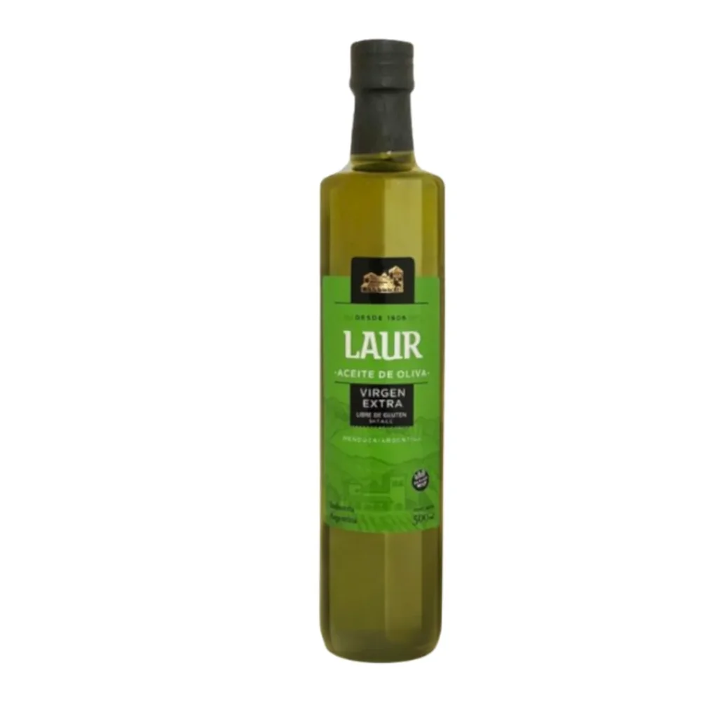 Aceite de Oliva V.E. 500ML Vidrio Laur