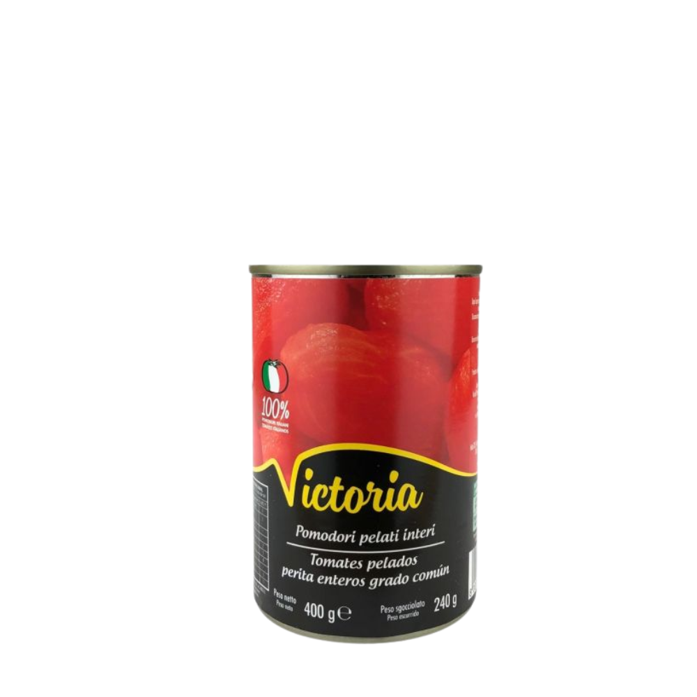 TOMATES PELADOS PERITAS ENTEROS *400GR LATA VICTORIA