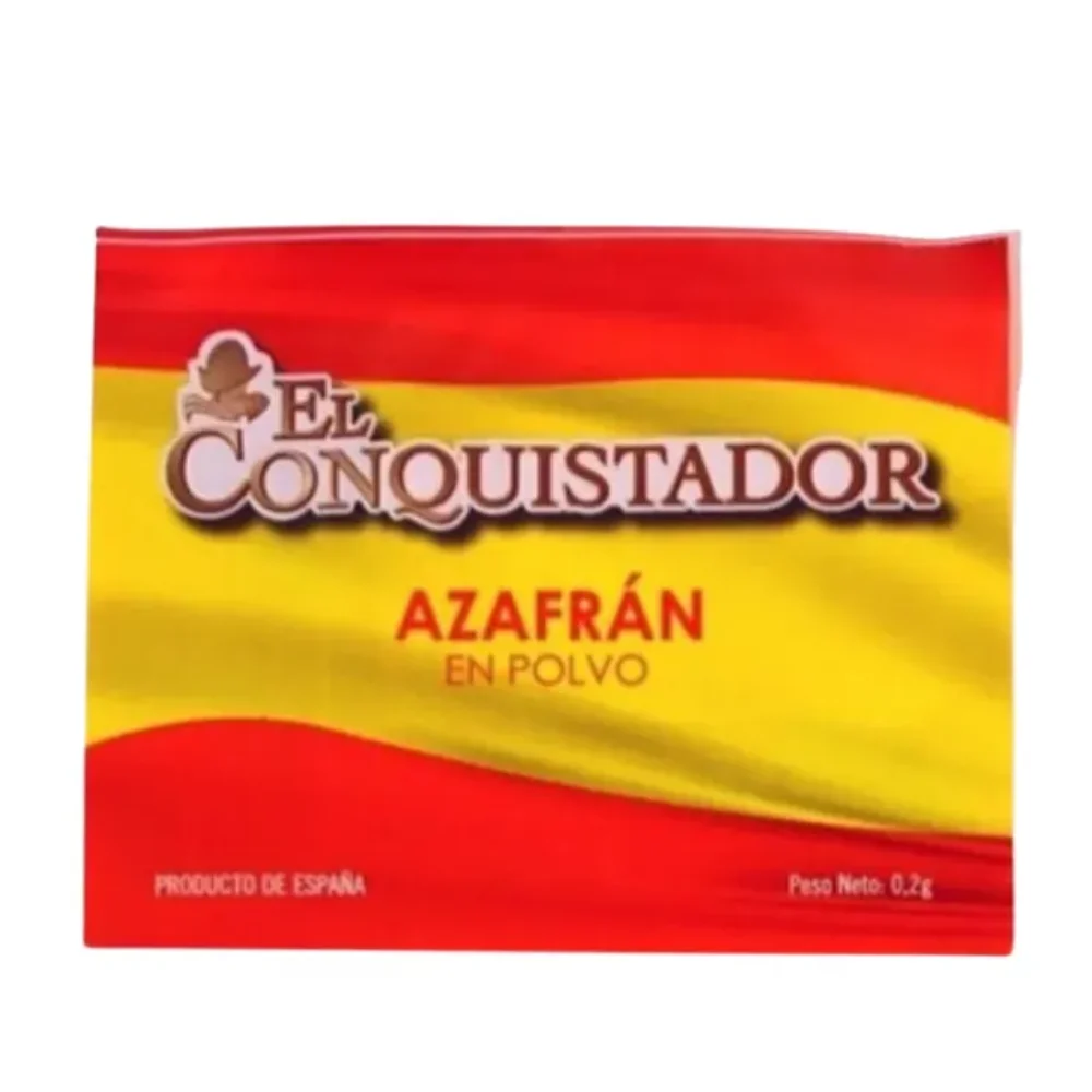 Azafran Molido Puro 0.2G Sobre el Conquistador