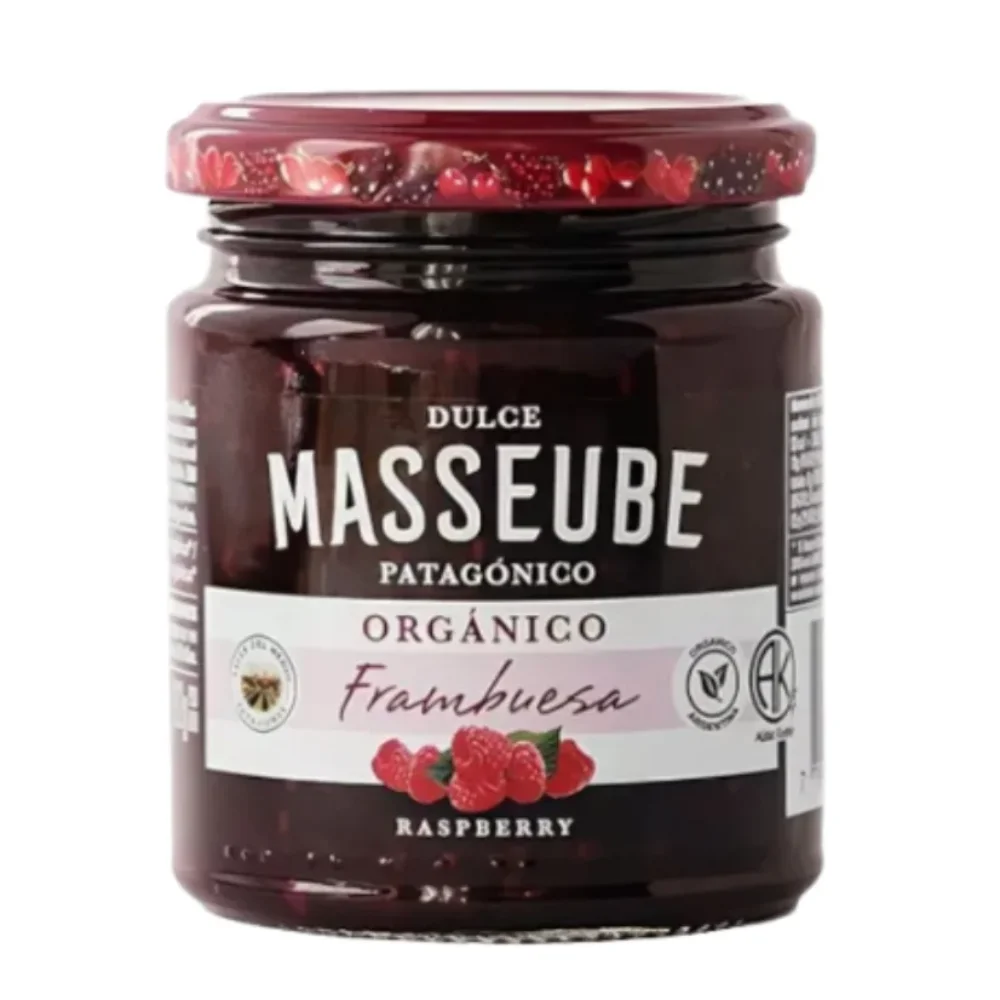 Dulce de Frambuesa Organico 240G Masseube