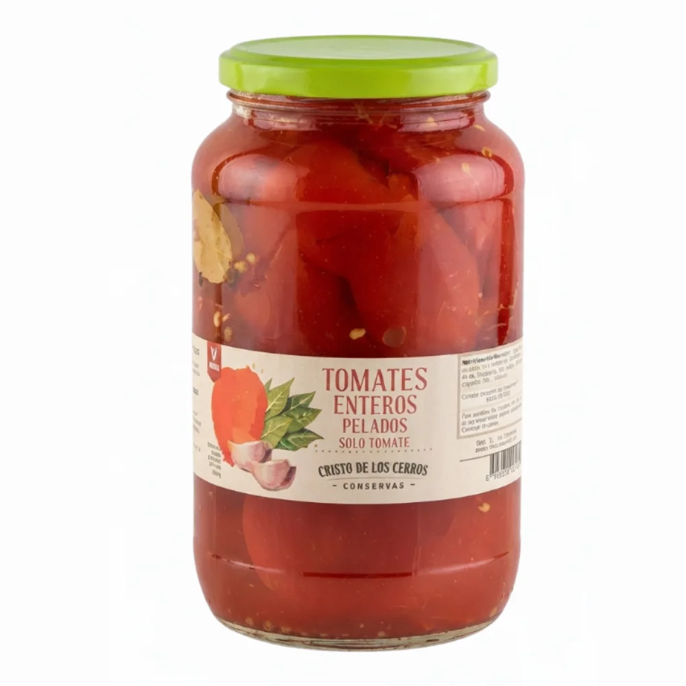 Tomates Enteros Pelados 780G Cristo