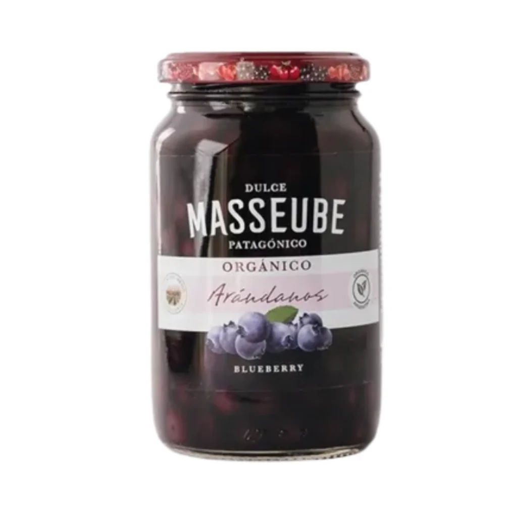 Arandano en Almibar al Natural Organico 380G Masseube
