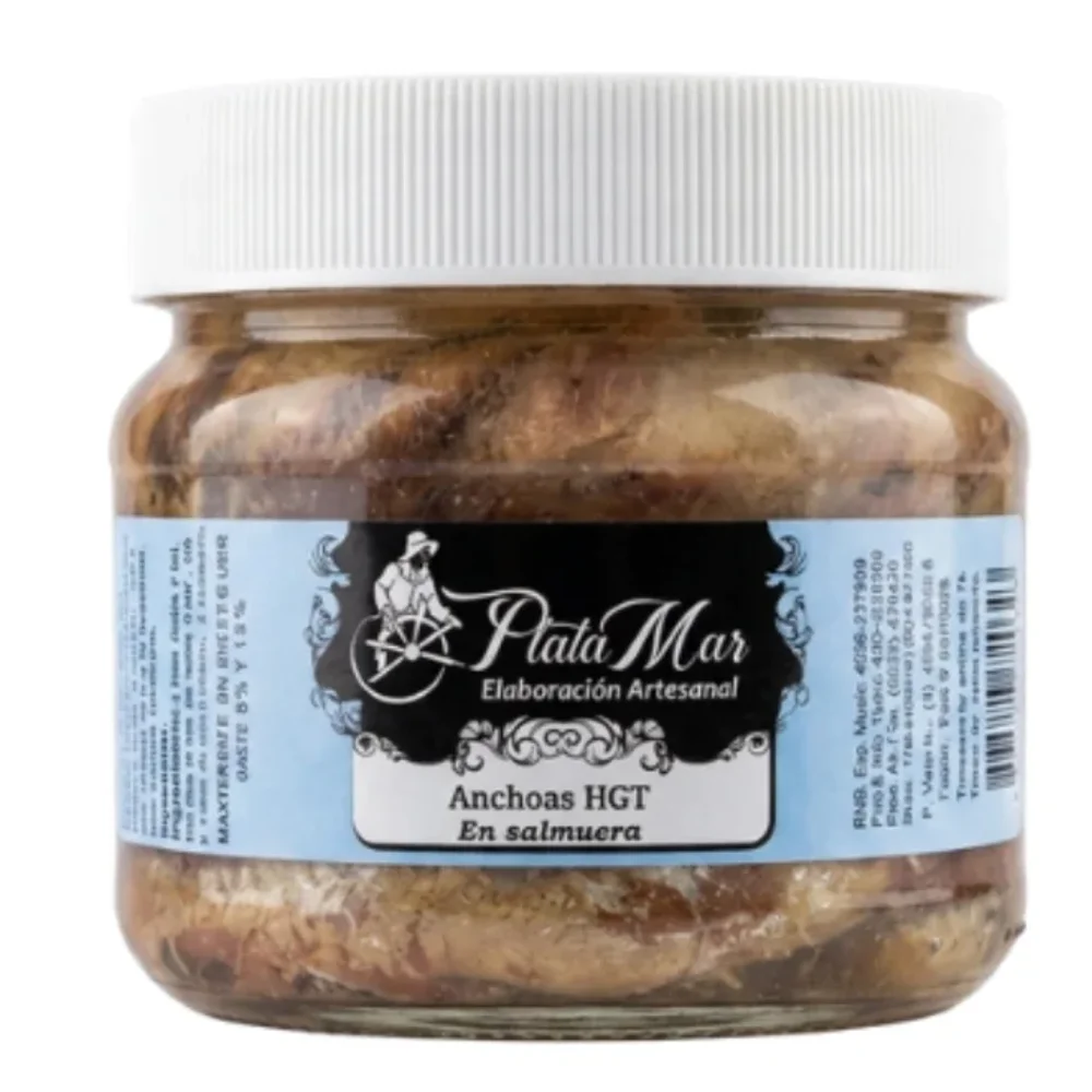 R1) Anchoas en Salmuera 750GR Plata Mar