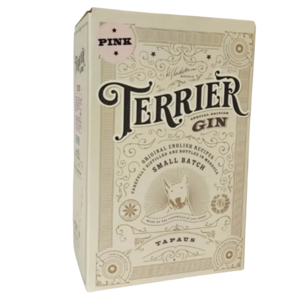 Gin Terrier Bag In Box 2L Pink