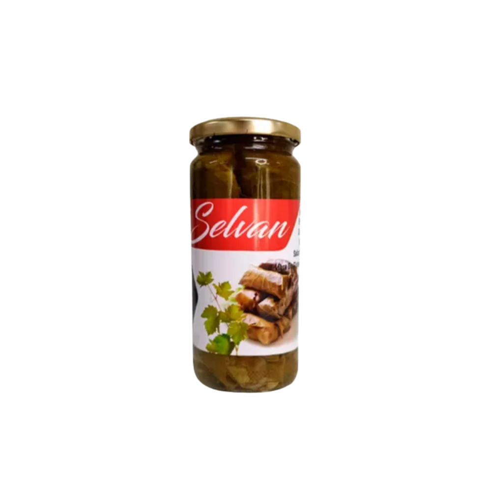 HOJAS DE PARRA EN SALMUERA *500G SELVAN