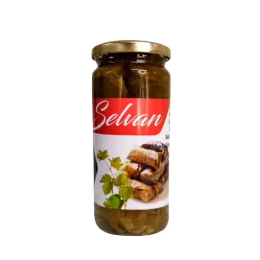 R1) HOJAS DE PARRA EN SALMUERA *500G SELVAN