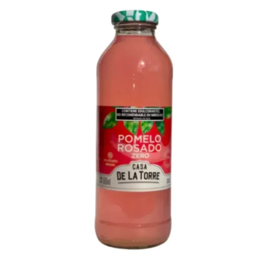 AGUA SABORIZADA POMELO ROSADO ZERO *500ML CASA DE LA TORRE
