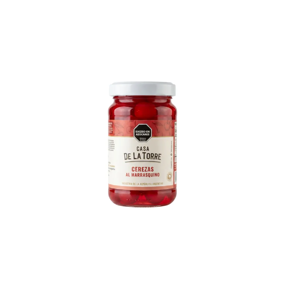 CEREZAS AL MARRASQUINO ROJAS *300G CASA DE LA TORRE
