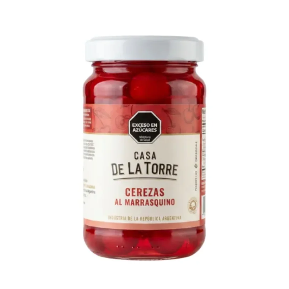 CEREZAS AL MARRASQUINO ROJAS *300G CASA DE LA TORRE