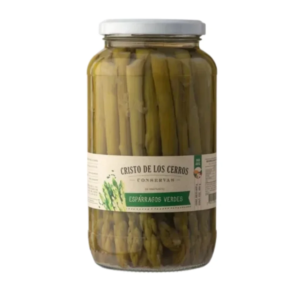Esparragos Verdes al Natural 800G Cristo