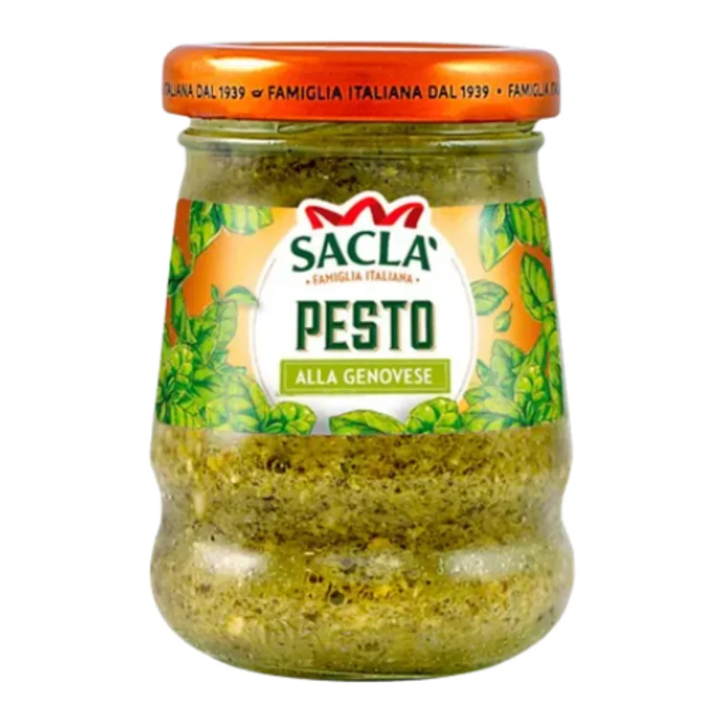 Pesto Alla Genovese 90GR Vidrio Sacla