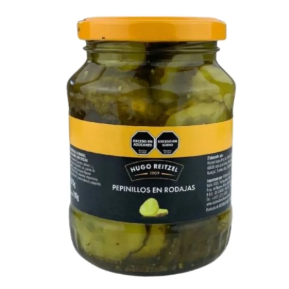 Pepinillos en Rodajas Agridulces 315G Reitzel