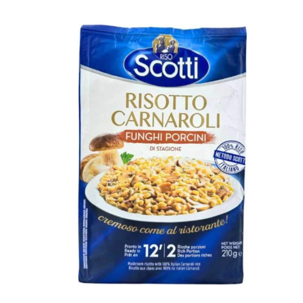 Risotto con Hongos sin Tacc 210G Scotti