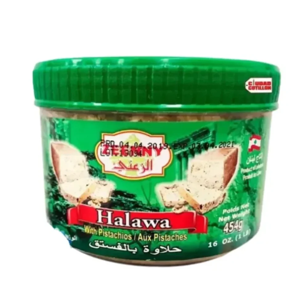 R1) HALAWA CON PISTACHO *454GR ZEENNY