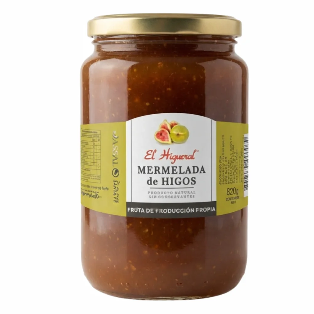 Mermelada de Higos 820G el Higueral