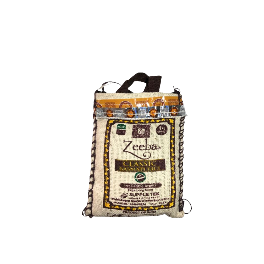 ARROZ BASMATI *1KG BOLSA ZEEBA