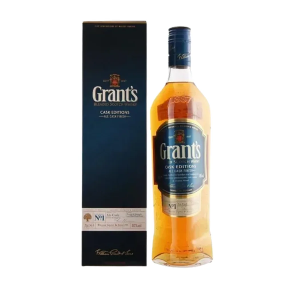 Estuche (individual) Whisky Grants Ale Cask 750ML