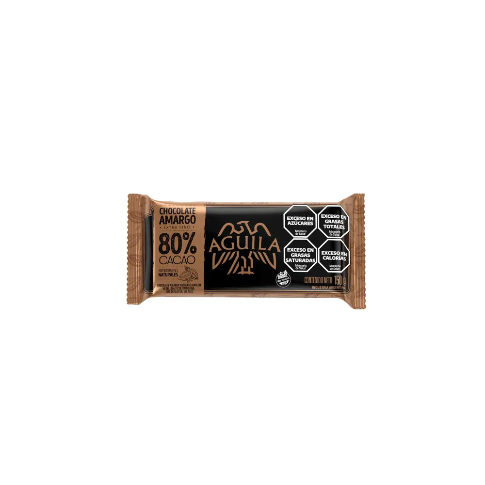 AGUILA CHOCOLATE 80% CACAO *150G