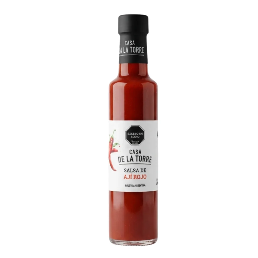 Salsa de Aji Rojo 250G Casa de la Torre