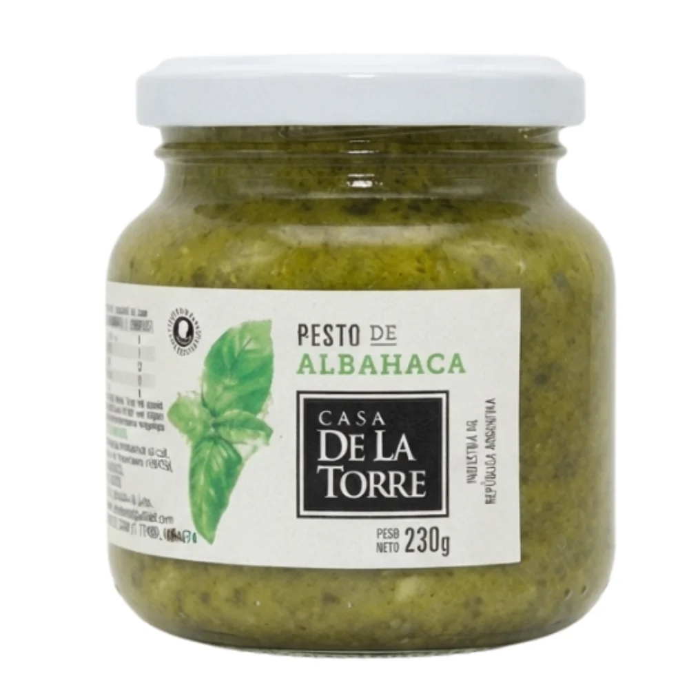 PESTO DE ALBAHACA *230G CASA DE LA TORRE